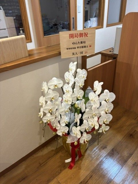 開局のお祝い・頂きもの